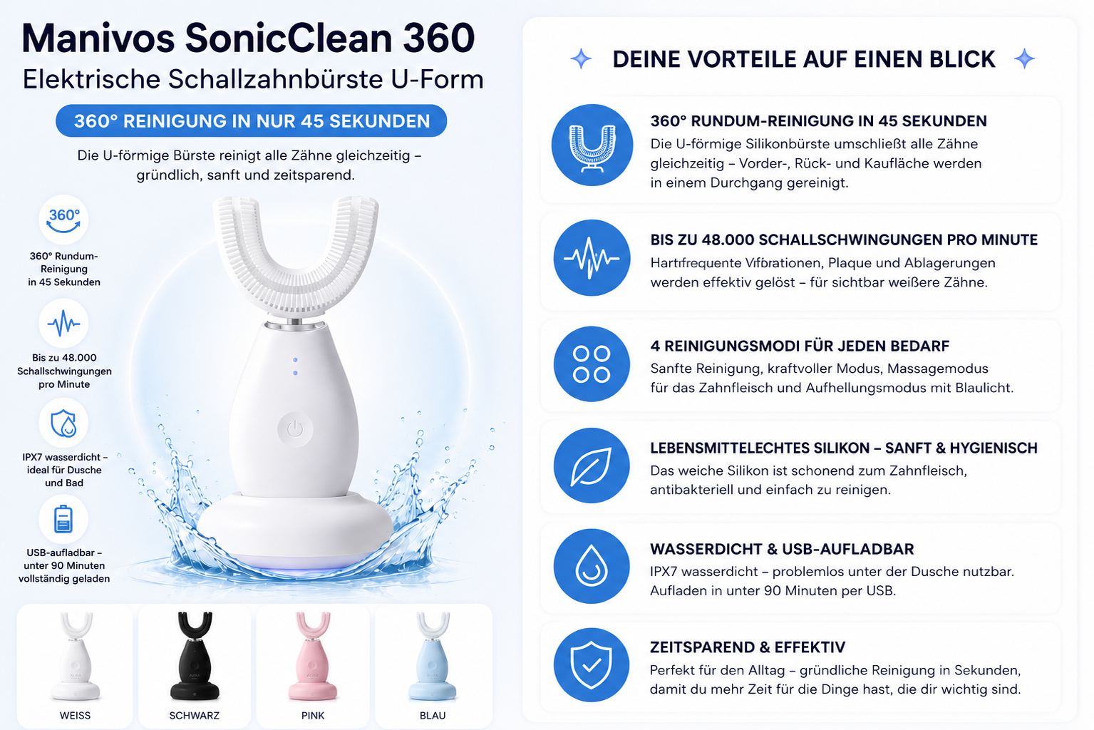 Manivos SonicClean 360